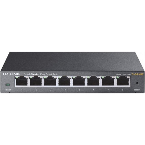 Комутатор TP-Link TL-SG108E - придбати в Дніпрі, Україні: ціна, характеристики | інтернет-магазин TOUCH