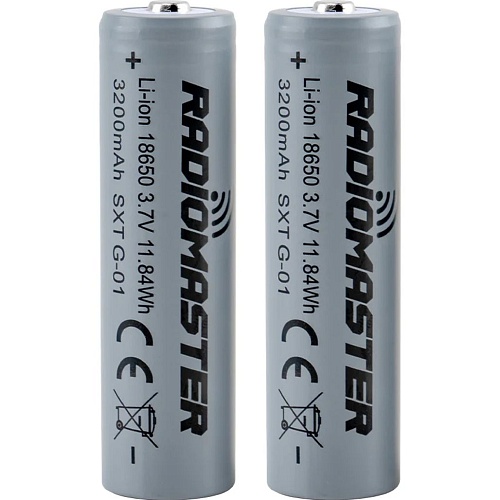 Акумулятор RadioMaster 18650 3200mAh 2шт для пульта керування TX16S/Boxer/TX12/Pocket/MT12 (HP0157.18650-3200) - придбати в Дніпрі, Україні: ціна, характеристики | інтернет-магазин TOUCH