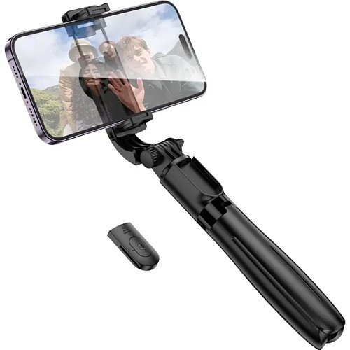 Штатив-монопод Borofone BY13 Nube Live Broadcast Holder Black 