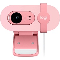 Веб-камера Logitech BRIO 100 Rose (960-001623)