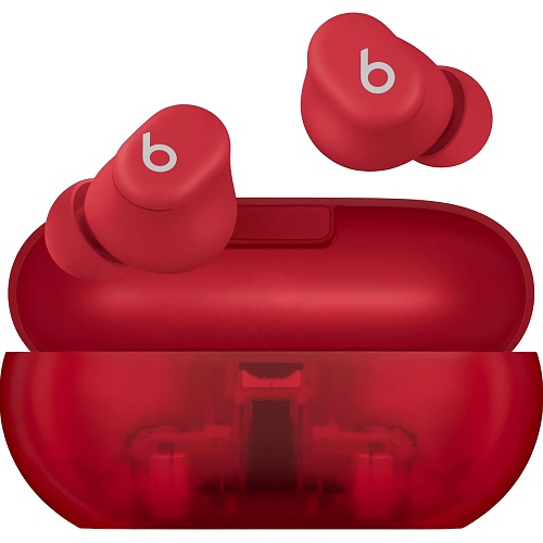 Наушники Beats Solo Buds Transparent Red (MUW03)