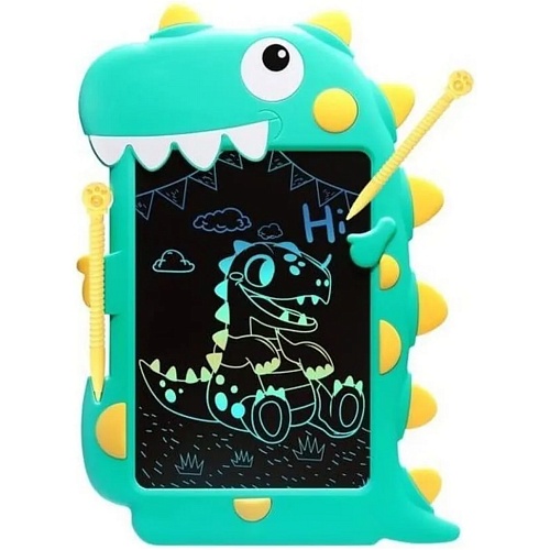 Планшет для рисования DK Kids Pad 8.5" Color Dinosaur Green