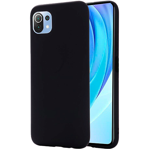 Чехол-накладка Xiaomi Silicone Case для Mi 11 Lite 5G NE (Black) HC