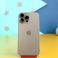 Смартфон Apple iPhone 16 Pro Max 256GB Natural Titanium (MYWY3) Б/У