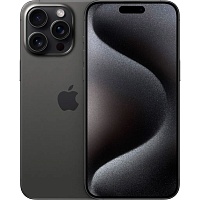 Смартфон Apple iPhone 15 Pro 128GB eSIM Black Titanium (MTQM3)