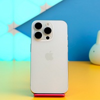 Смартфон Apple iPhone 15 Pro 128GB White Titanium (MTUW3) Б/У - придбати в Дніпрі, Україні: ціна, характеристики | інтернет-магазин TOUCH
