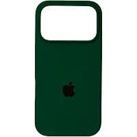 Чехол Silicone Case для Apple iPhone 17 Pro Max Dark Green AA
