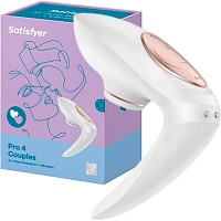 Вібратор з вакуумною стимуляцією для пар Satisfyer Pro 4 Couples (SO1827) 