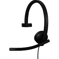 Компьютерная гарнитура Logitech H570e Mono USB-A Black (981-001426)
