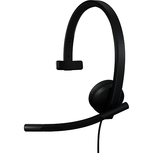 Комп'ютерна гарнітура Logitech H570e Mono USB-A Black (981-001426) - придбати в Дніпрі, Україні: ціна, характеристики | інтернет-магазин TOUCH