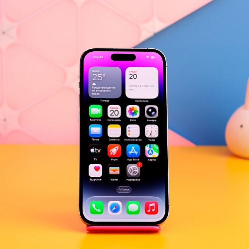 Смартфон Apple iPhone 14 Pro 256GB Deep Purple (MQ1F3) Б/У