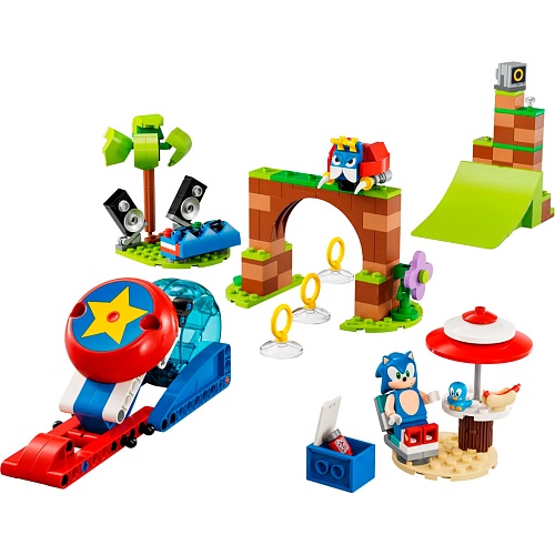 Конструктор LEGO Sonic the Hedgehog Соревнования скоростной сферы Соника (76990)