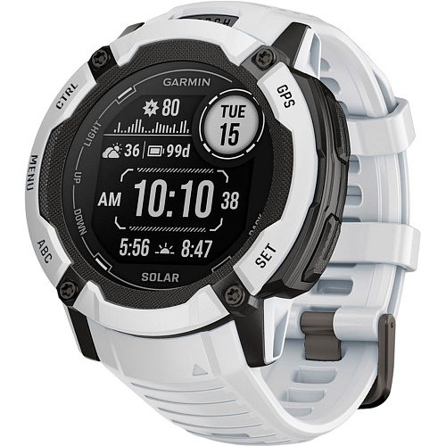 Смарт-часы Garmin Instinct 2X Solar Standard Edition Whitestone (010-02805-14/04)