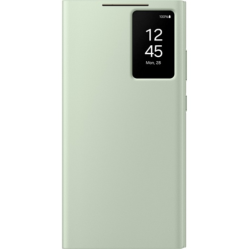 Чехол-книжка Samsung Smart View Wallet Case для Galaxy S24 Ultra Light Green (EF-ZS928CGEGWW)