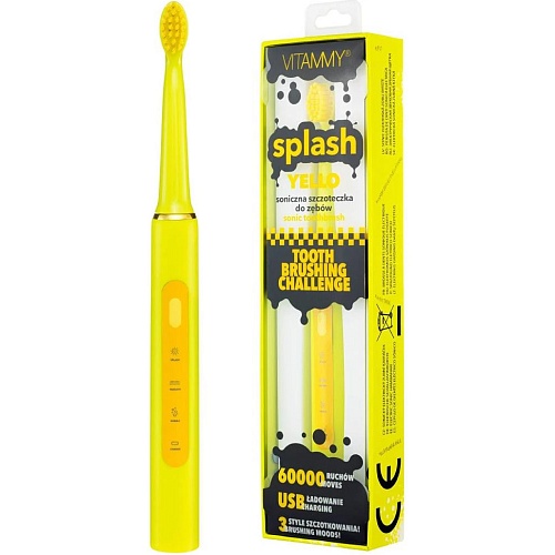 Электрическая зубная щетка VITAMMY Splash Yello (TOW017473)