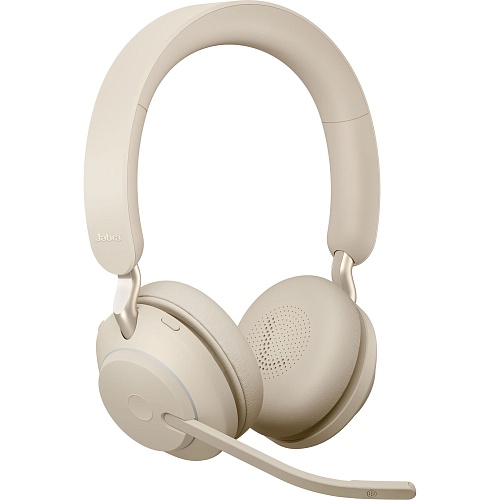 Компьютерная гарнитура Jabra Evolve 2 65 Link380c MS Stereo Beige (26599-999-898)