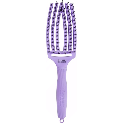 Щетка-расческа Olivia Garden Fingerbrush Combo Medium Lavender (OGID1407)
