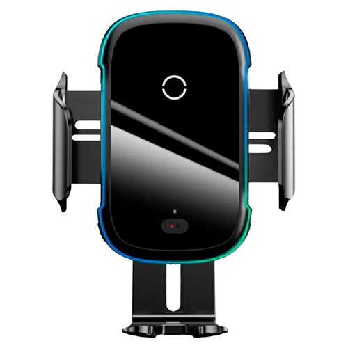 Автодержатель с беспроводной зарядкой Baseus Light Electric Hold Wireless Charger 15w (WXHW03-01) Black