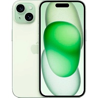 Смартфон Apple iPhone 15 256GB eSIM Green (MTM83)
