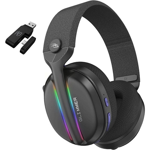 Игровые наушники Proove Gaming Glimmer Black/Purple (WHGL00022016)