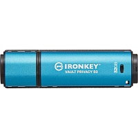 USB флеш-накопитель Kingston IronKey Vault Privacy 50 32GB USB-A 3.2 Gen 1 Blue (IKVP50/32GB)