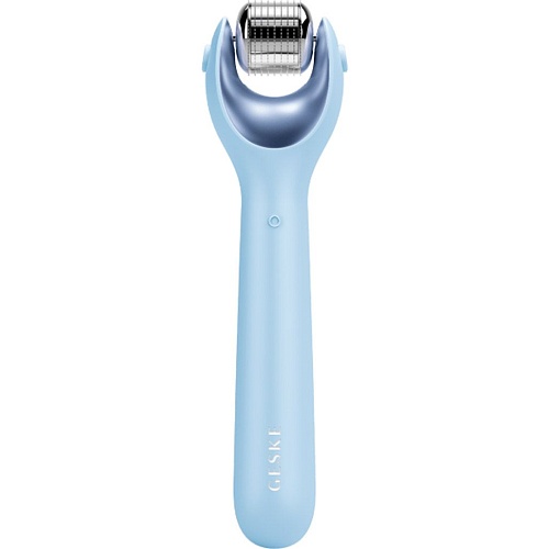 Массажер для лица GESKE MicroNeedle Face Roller 9в1 Aquamarine (HB0193)