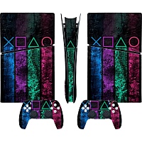 Наклейки для консолі DK Console Skin Sticker для PS5 Slim Digital (0235) - придбати в Дніпрі, Україні: ціна, характеристики | інтернет-магазин TOUCH