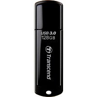 USB флеш-накопитель Transcend JetFlash 700 128GB USB-A 3.0 Black (TS128GJF700)