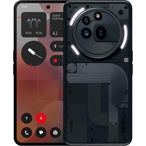 Смартфон Nothing Phone (3a) Pro 12/256GB Black