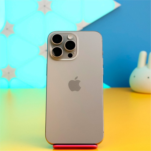 Смартфон Apple iPhone 15 Pro Max 256GB Natural Titanium (MU793) Б/У