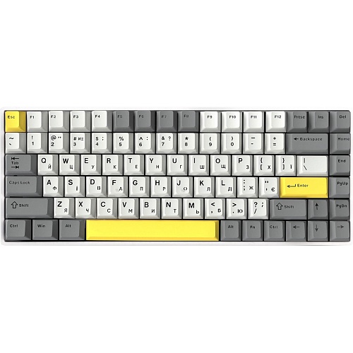 Клавиатура Epomaker EP84 Plus Wisteria White (EP84-W-WL)