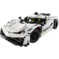 Конструктор LEGO Technic Koenigsegg Jesko Absolut Белый гиперкар (42184)