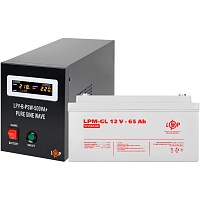 Источник бесперебойного питания (ИБП) LogicPower B500VA + АКБ GL 780W (5868)