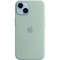 Чохол Silicone Case with MagSafe для Apple iPhone 14 Succulent ААА