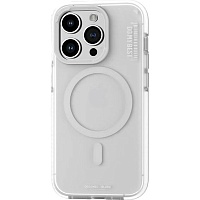Чехол Blueo Dual Color Matte with MagSafe для Apple iPhone 14 Pro White