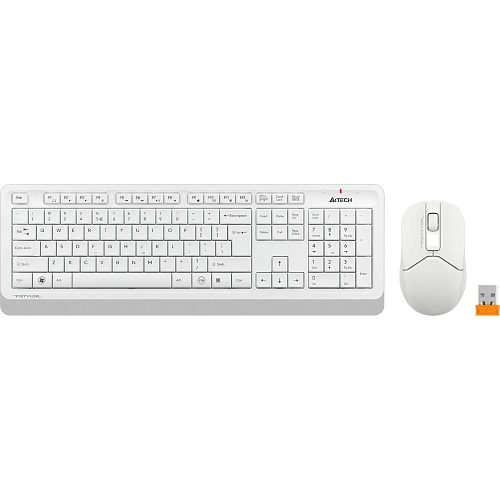 Комплект (клавіатура + миша) A4Tech Fstyler FG1012 White  - придбати в Дніпрі, Україні: ціна, характеристики | інтернет-магазин TOUCH