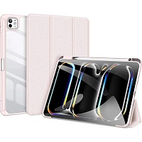 Чехол-книжка Dux Ducis Toby Series With Pencil Holder для Apple iPad Pro 13" M4/M5 (2024-2025) Pink