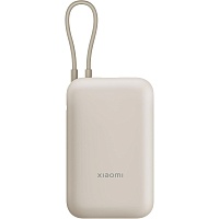 Зовнішній акумулятор Xiaomi Integrated Cable 10000mAh 22.5W Beige (BHR9072GL)  - придбати в Дніпрі, Україні: ціна, характеристики | інтернет-магазин TOUCH