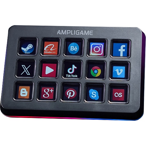 Контроллер для стриминга Fifine Ampligame Stream Deck D6
