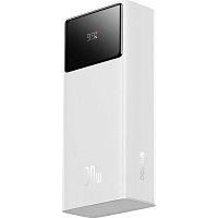 Внешний аккумулятор Baseus Star-Lord Digital Display 30000mAh 30W White (P10022905213-00)