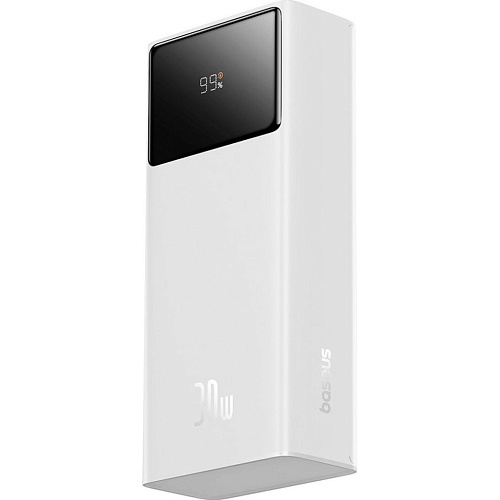 Внешний аккумулятор Baseus Star-Lord Digital Display 30000mAh 30W White (P10022905213-00)