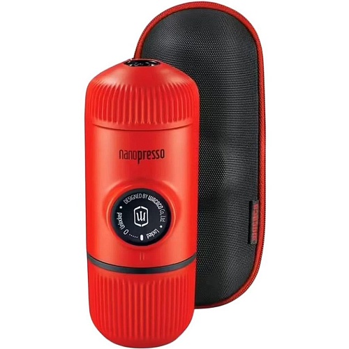 Портативная кофеварка Wacaco Nanopresso + Case Red (WNANORED)