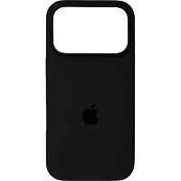 Чехол Silicone Case для Apple iPhone 17 Pro Max Black AA