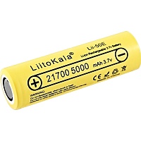 Акумулятор LiitoKala 21700 5000mAh Li-ion 1шт (Lii-50E) - придбати в Дніпрі, Україні: ціна, характеристики | інтернет-магазин TOUCH