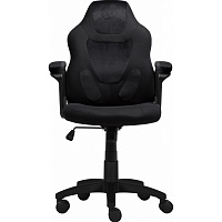 Геймерское детское кресло GT Racer X-1414 Fabric Black/Black Suede