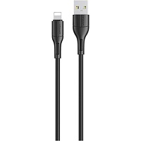 Кабель Usams U68 USB-A to Lightning 2A 1m Black (SJ500USB01) - придбати в Дніпрі, Україні: ціна, характеристики | інтернет-магазин TOUCH