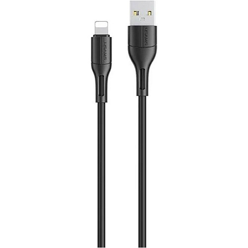Кабель Usams U68 USB-A to Lightning 2A 1m Black (SJ500USB01) - придбати в Дніпрі, Україні: ціна, характеристики | інтернет-магазин TOUCH