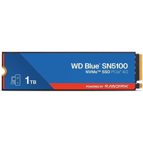 SSD накопитель WD Blue SN5100 1TB (WDS100T5B0E-00CPE0)