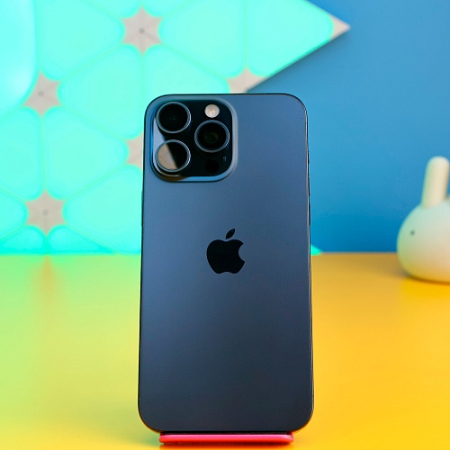 Смартфон Apple iPhone 15 Pro Max 256GB Blue Titanium (MU7A3) Б/У - придбати в Дніпрі, Україні: ціна, характеристики | інтернет-магазин TOUCH