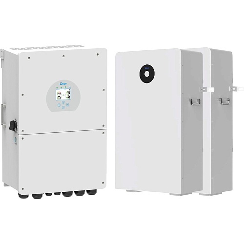 Система хранения энергии Deye SUN-16K-SG01LP1 16kW + 2 АКБ RW-F16 32.1 kWh (51.2V/314Ah/16076Wh)